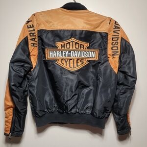 Harley Davidson Bomber Motorcyle Jacket Medium